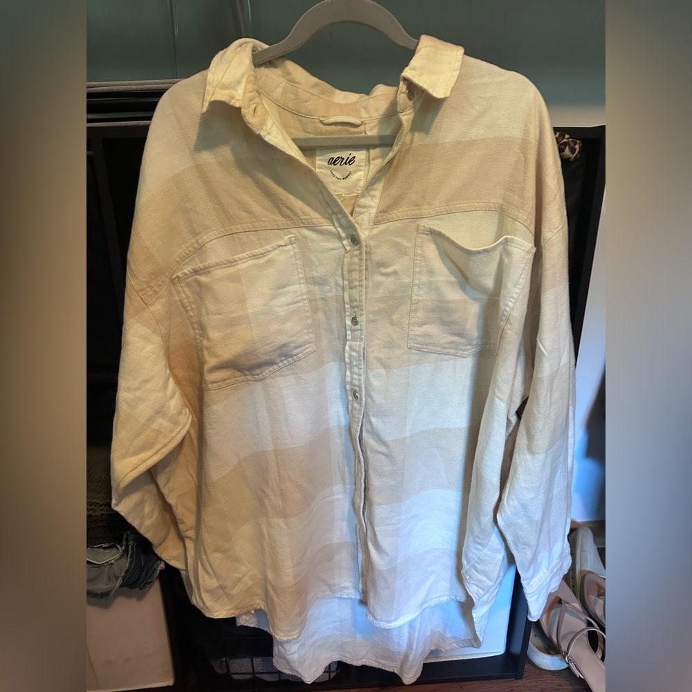 Aerie Button Up Flannel